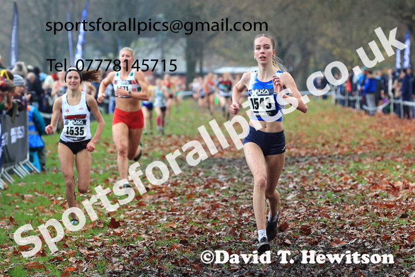 Womens Under-17s and Under-20s 2025 Liverpool Cross Challenge, Sefton Park, Saturday, November 22th. Photo: David T. Hewitson/Sports for All Pics